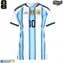 Ženski Nogometni dresi Argentina Lionel Messi #10 Domači SP 2026 Kratek Rokav